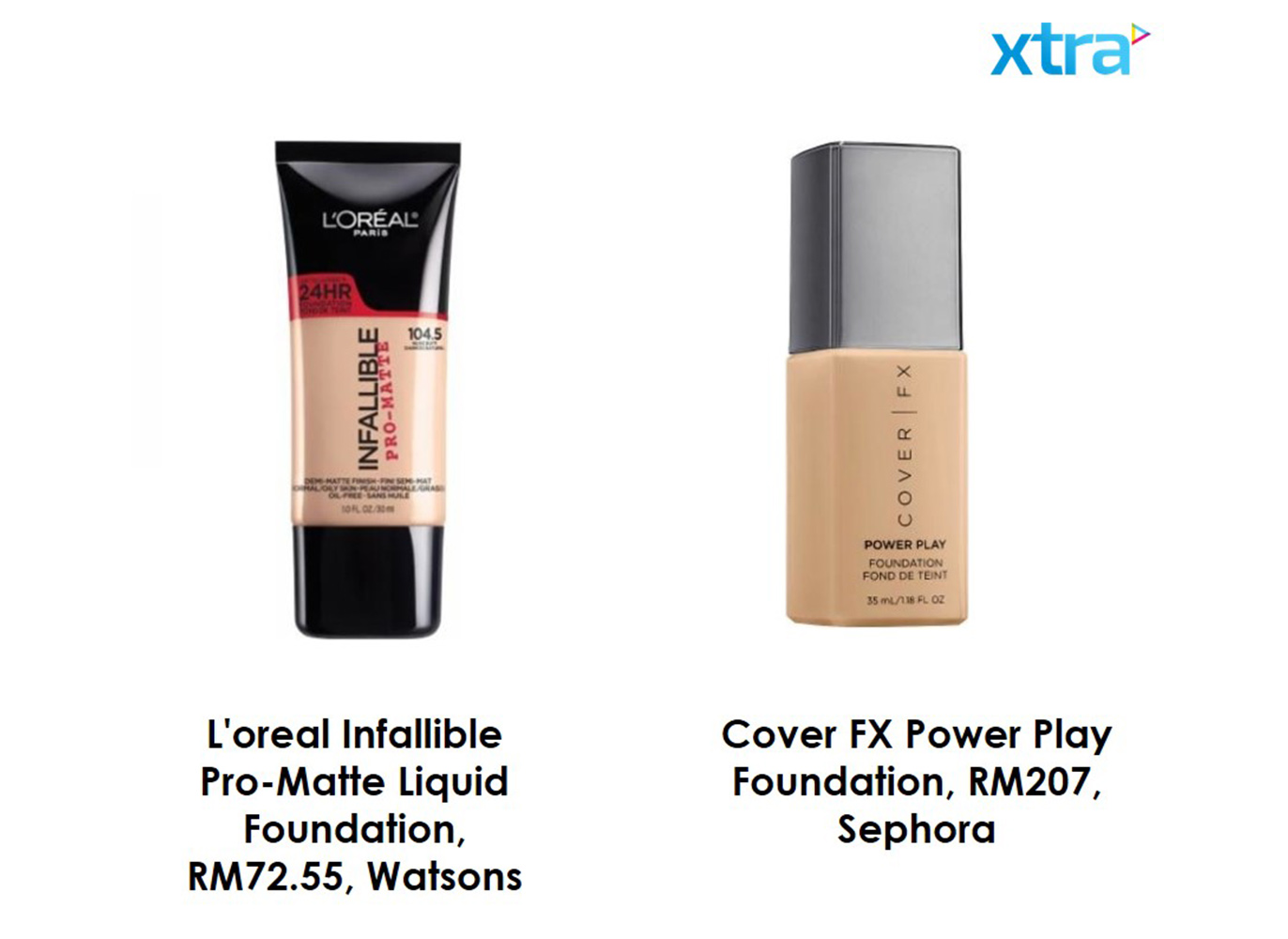 loreal infallible vs cover FX power play-1